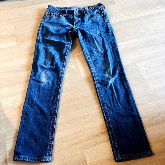 Miss Me Denim Jeans Medium Wash Sunny Skinny Jeans Size 29 - Picture 3 of 4
